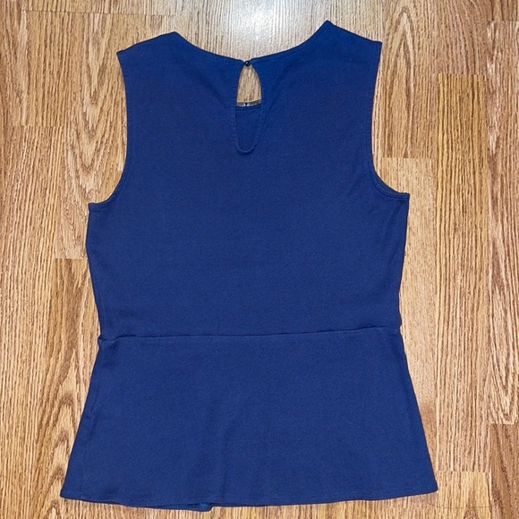 RW&Co Sleeveless Blue Top - Picture 2 of 3
